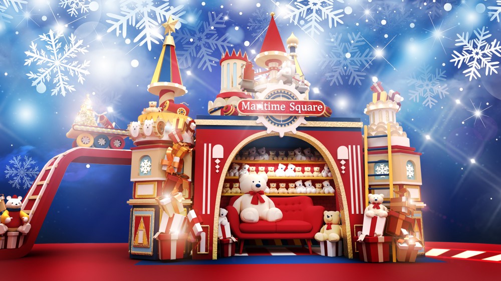 青衣城「聖誕馬戲『風』飄雪樂園」