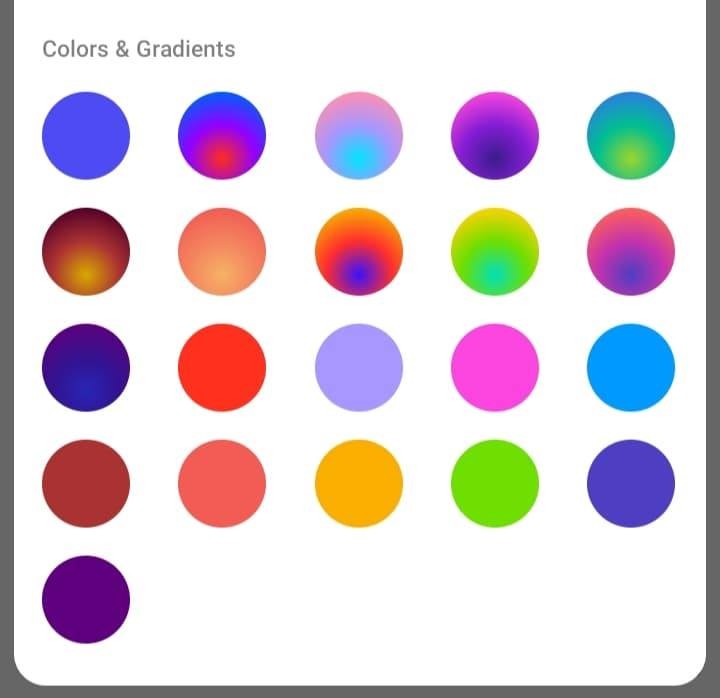 仲有21種顏色揀