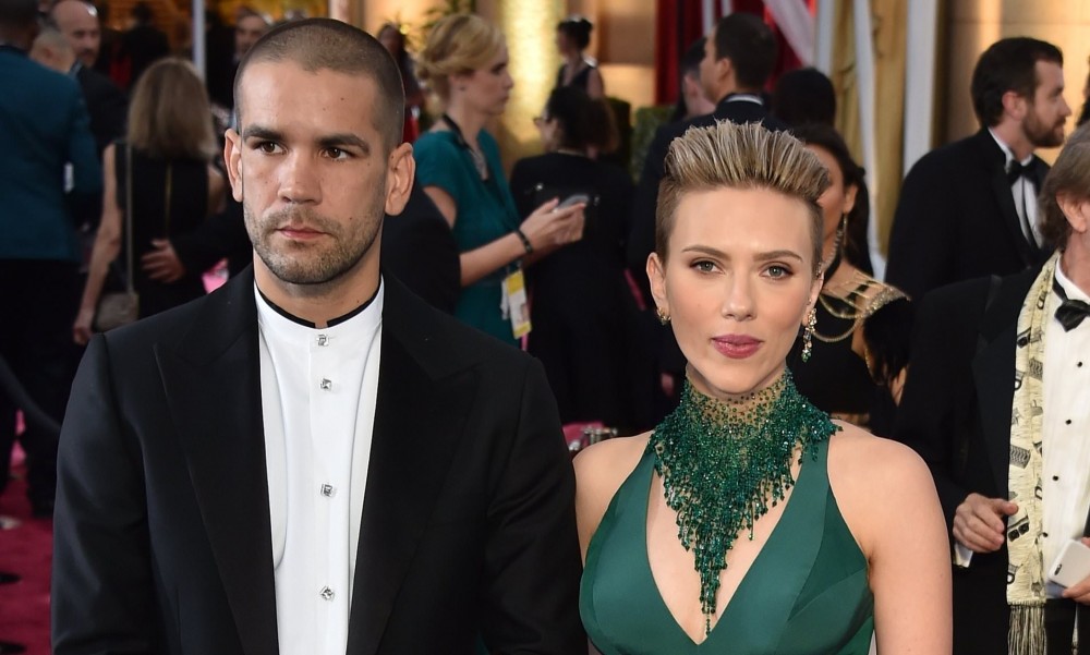 Scarlett Johansson & Romain Dauriac