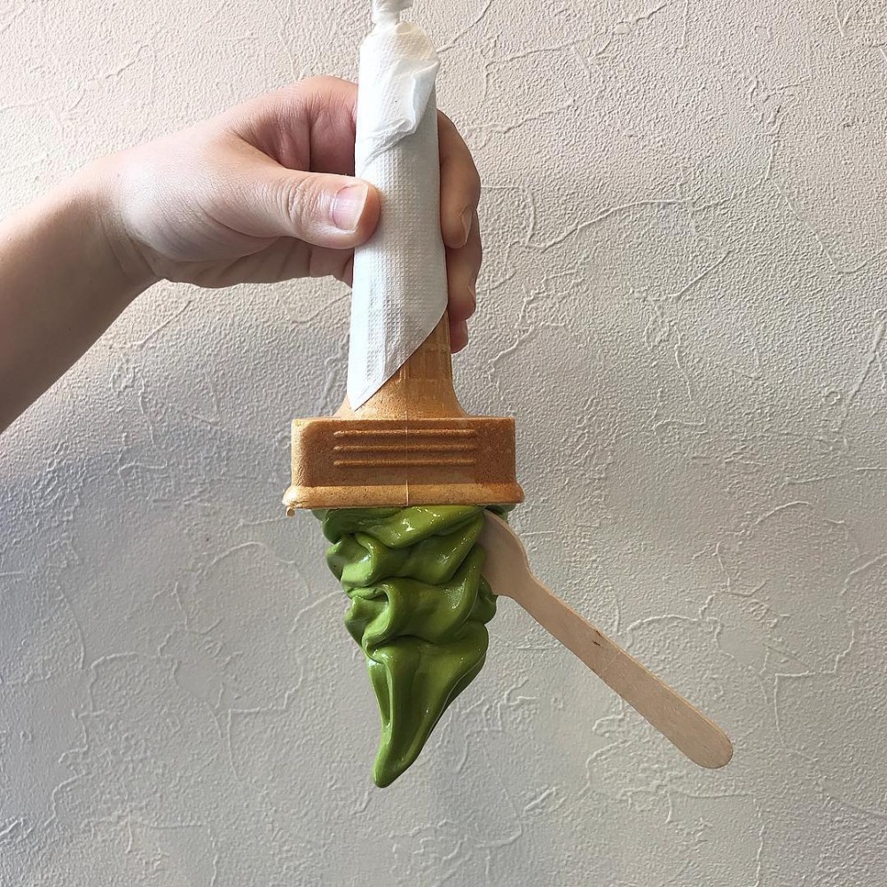  宇治抹茶豆腐味