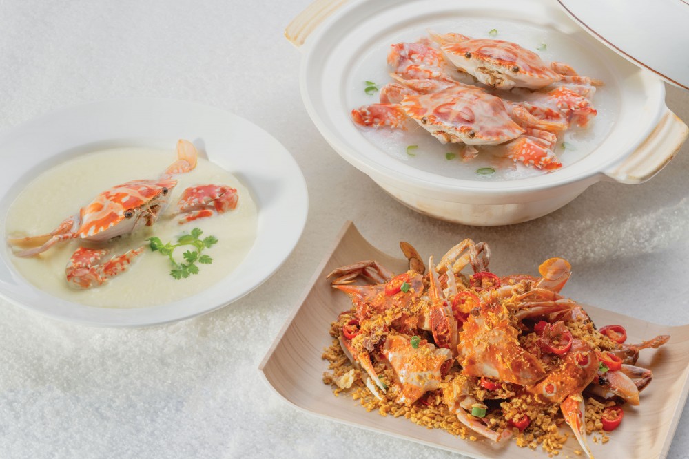 香港朗廷酒店The Food Gallery今期推出蟹宴主題自助餐,炮製一系列將以蟹入饌的菜式。