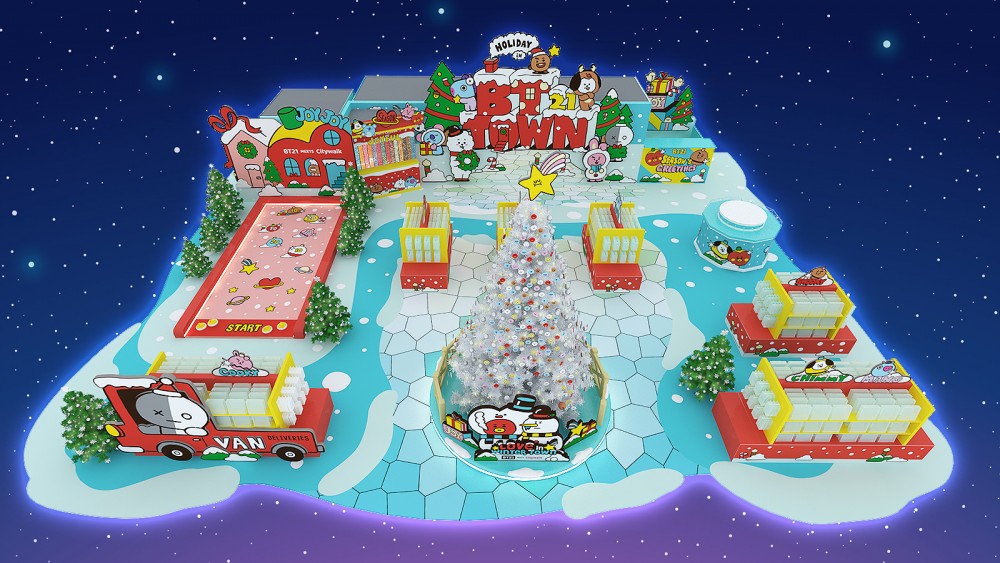 「BT21 MEETS Citywalk LOVE in Winter Town」
