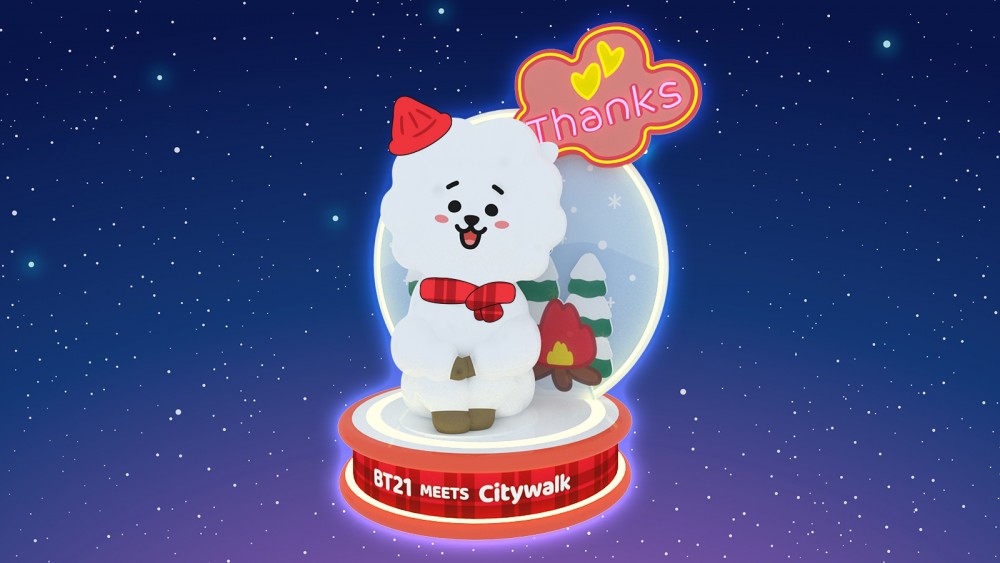 「BT21 MEETS Citywalk LOVE in Winter Town」