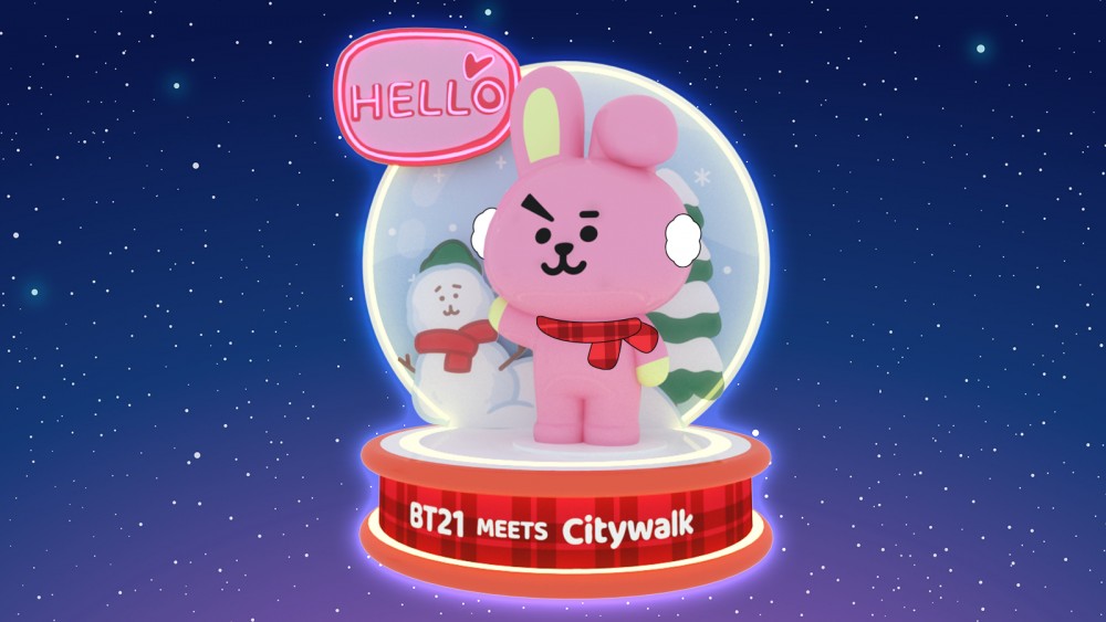 「BT21 MEETS Citywalk LOVE in Winter Town」
