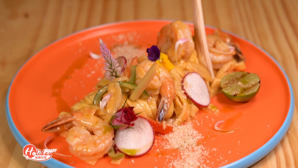 大角咀新開彩色手工意粉小店