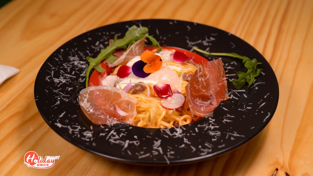 大角咀新開彩色手工意粉小店