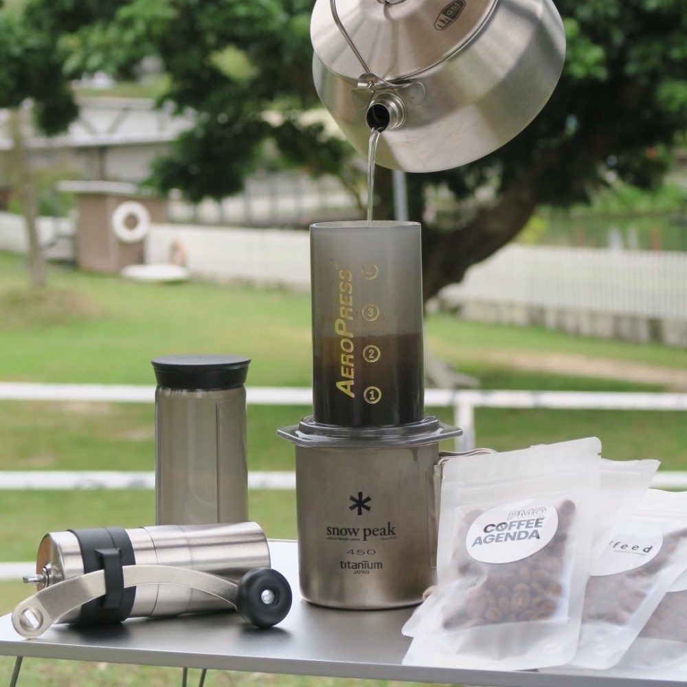 戶外直播跟隨Nutmad的Joe Lee,了解AeroPress沖煮方法,體驗野外咖啡的風味。
