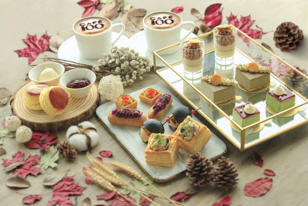 天際100嘅Café 100 by The Ritz-Carlton推出全新「秋意二人下午茶」