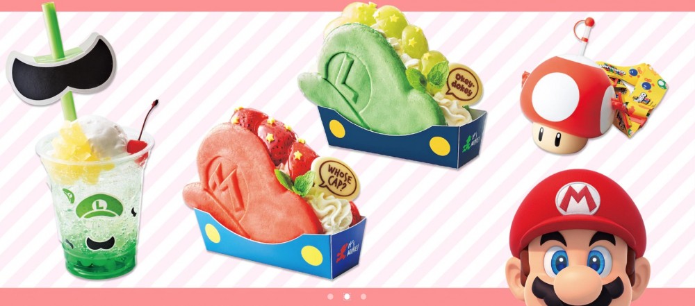 店內將出售以Mario為題嘅食物、飲品
