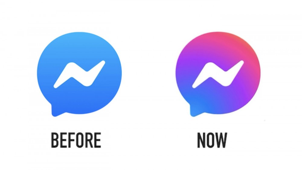 fb messenger 嘅 app icon 更新咗！