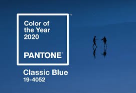 Pantone 2020年度顏色－經典藍（Classic Blue）