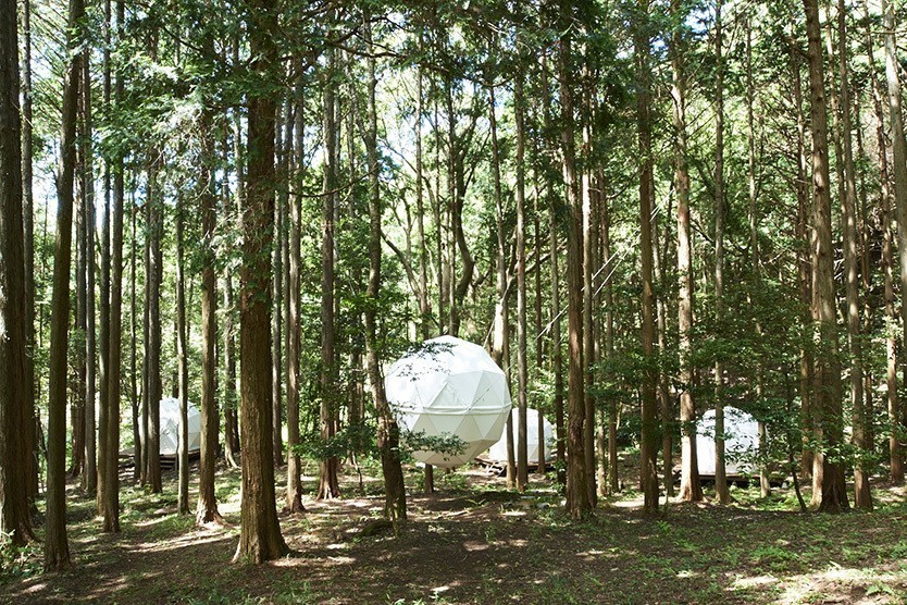 懸吊球體帳篷