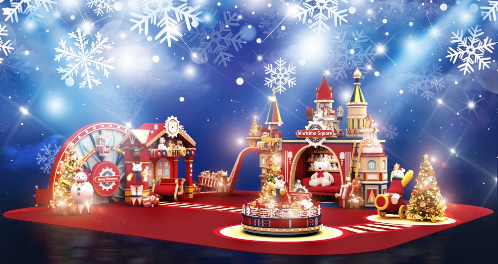 青衣城「聖誕馬戲『風』飄雪樂園」