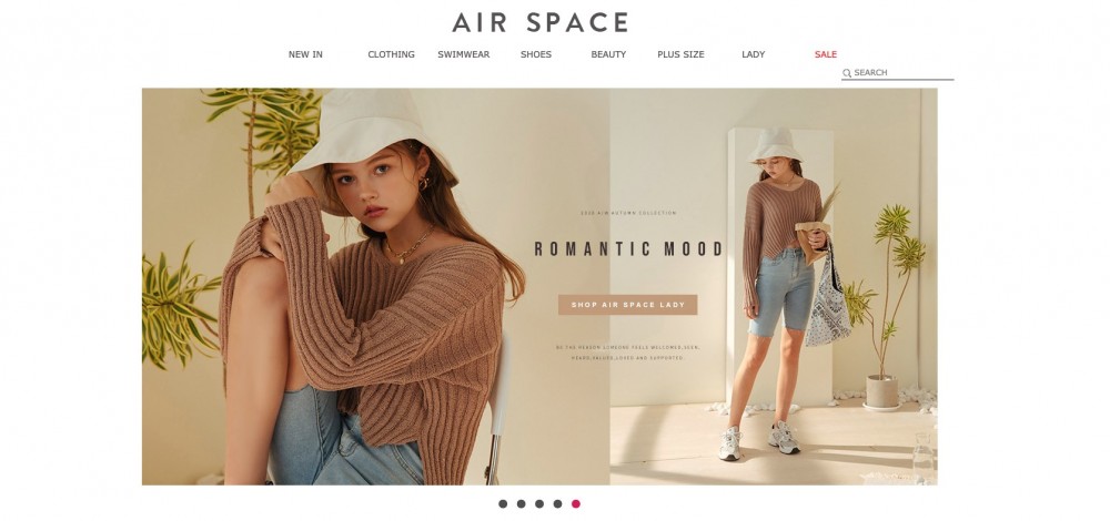 Air Space 係台灣品牌，走 lady 路線。