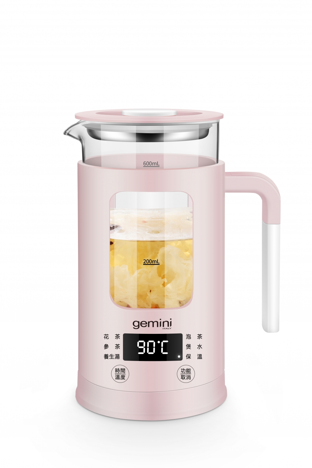 Gemini 粉紅色四季智能迷你養生壺