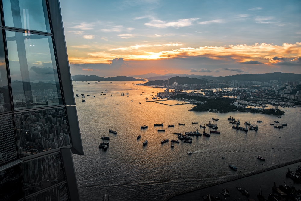 望住無敵海景用餐