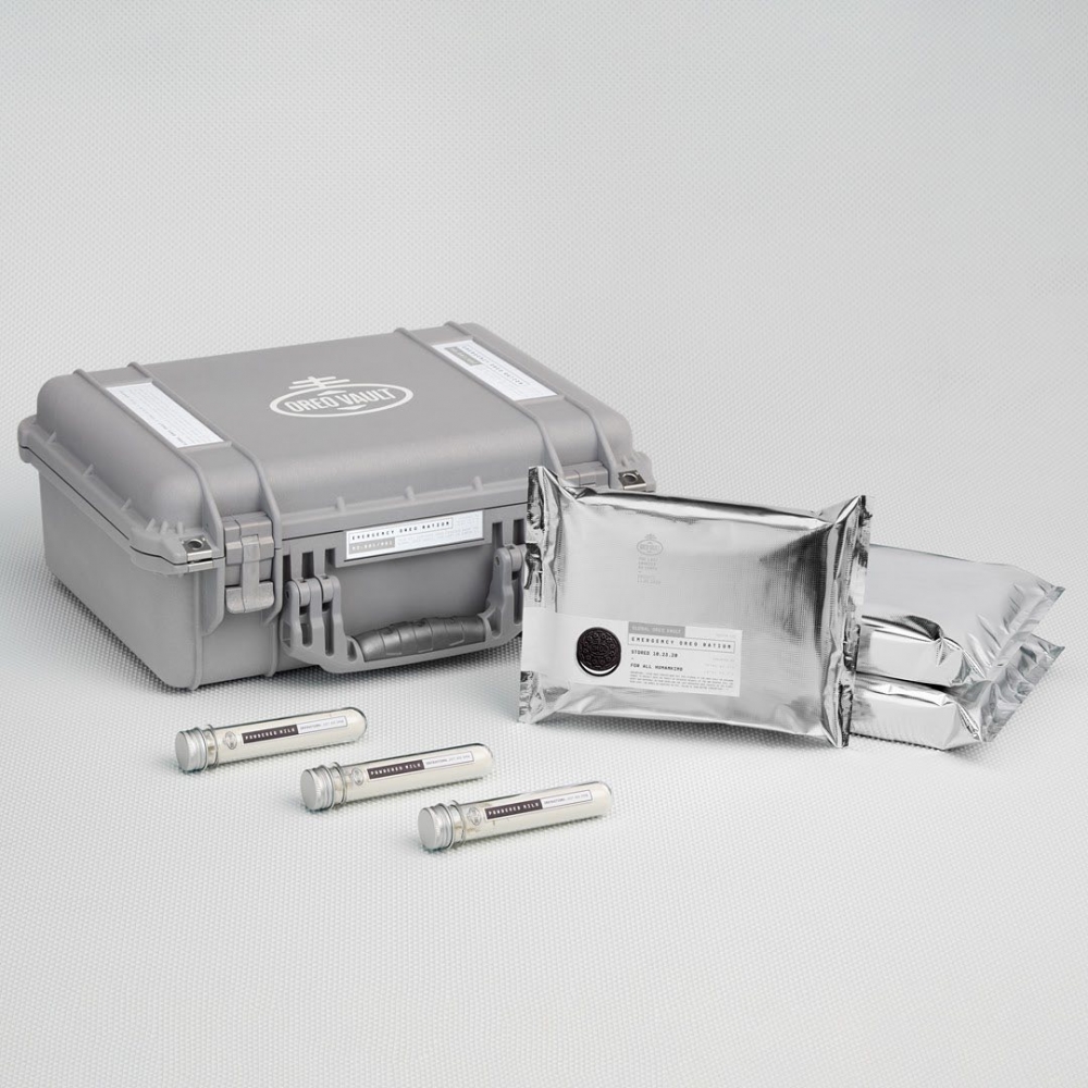 保險庫中放有「一大堆」Oreo 、奶粉以及原始製作食譜