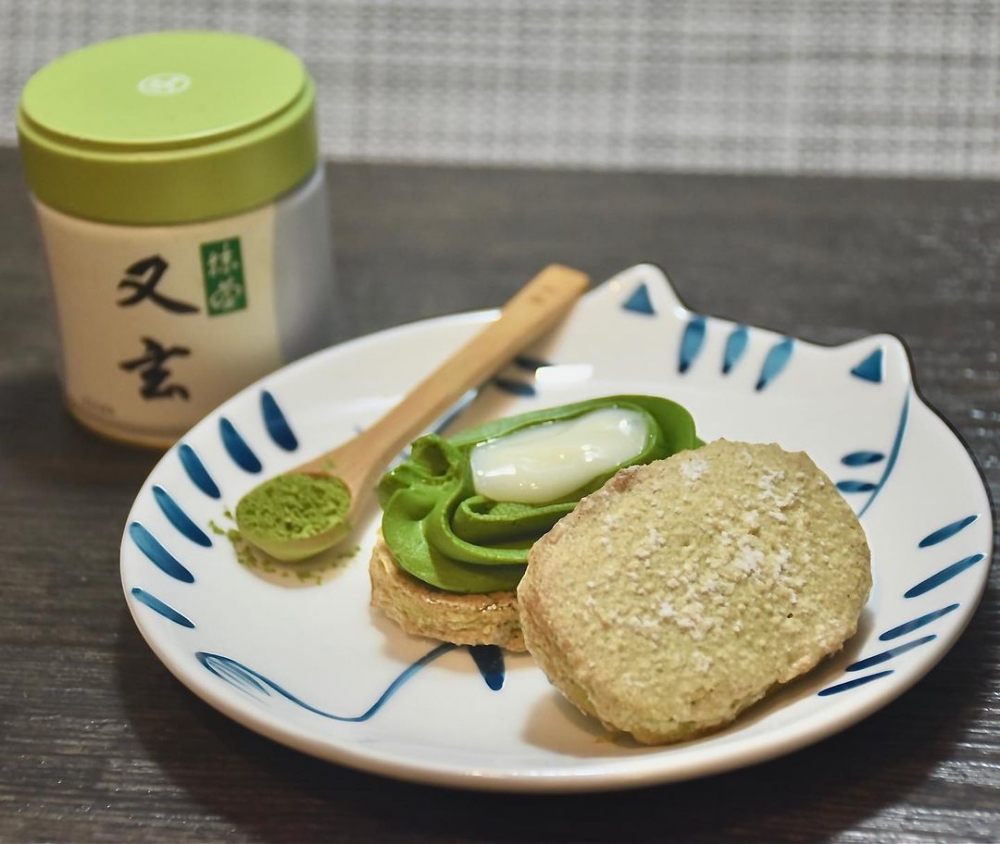 小山園抹茶麻糬達克瓦茲