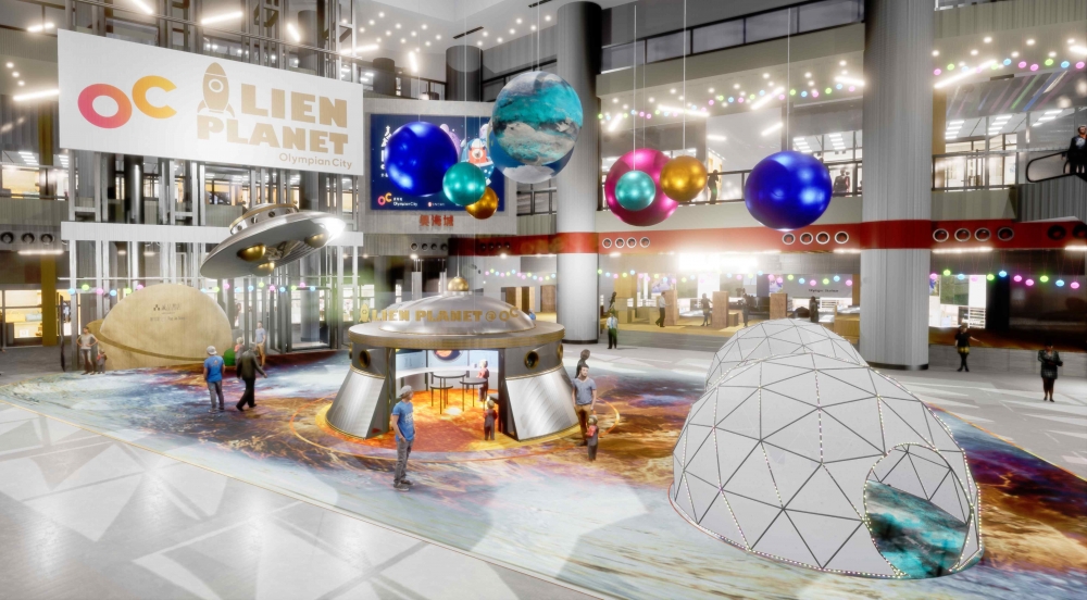 奧海城 Alien Planet外星人聖誕派對