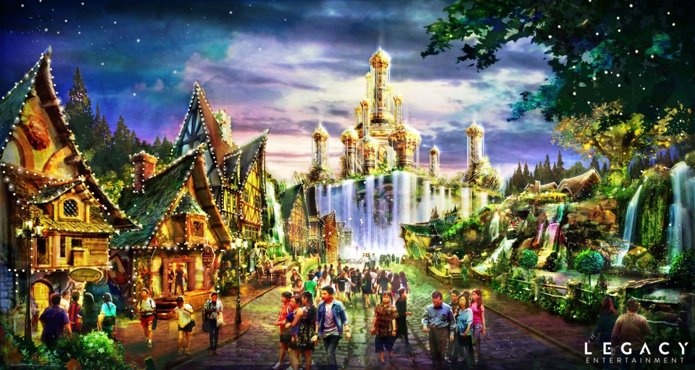 計畫將 MAGIC FOREST 打造成亞洲首個具有歐洲風格嘅主題樂園。