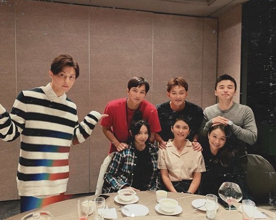 早前王子、小煜、威廉及阿緯聚會，王子都有 post IG。