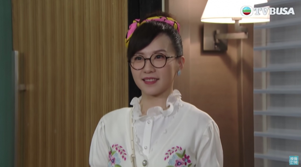 造型獨特搶鏡嘅蔡玉皎成功獲聘請。