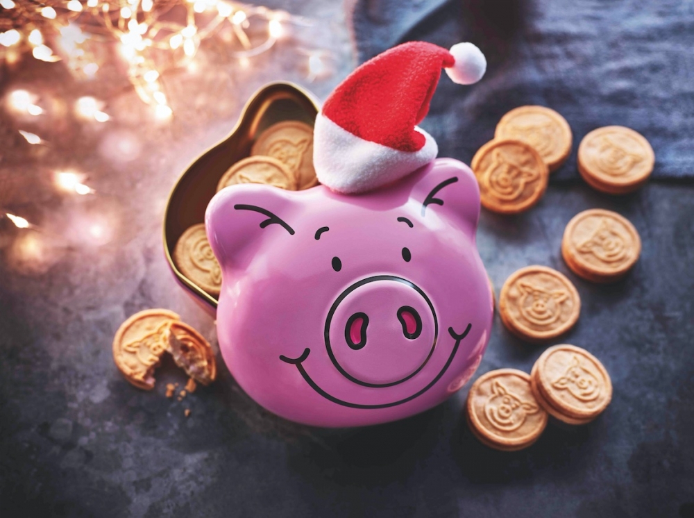 聖誕小豬雲呢嗱夾心餅$159