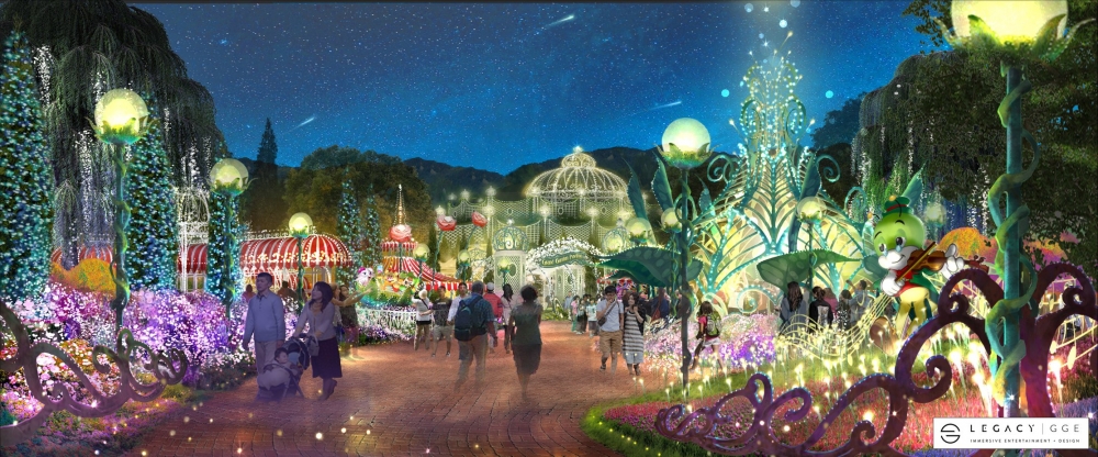 MAGIC FOREST 將會劃分為 6 大主題園區。