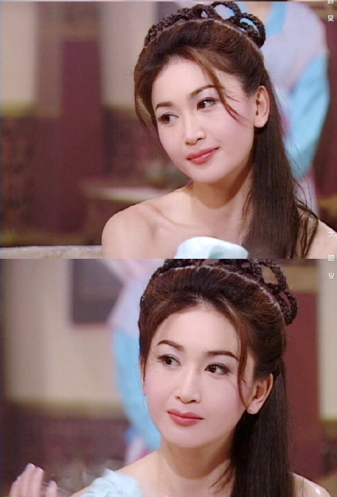 當年溫碧霞飾演嘅奸妃妲己,雖然係奸角,但係造型非常美艷