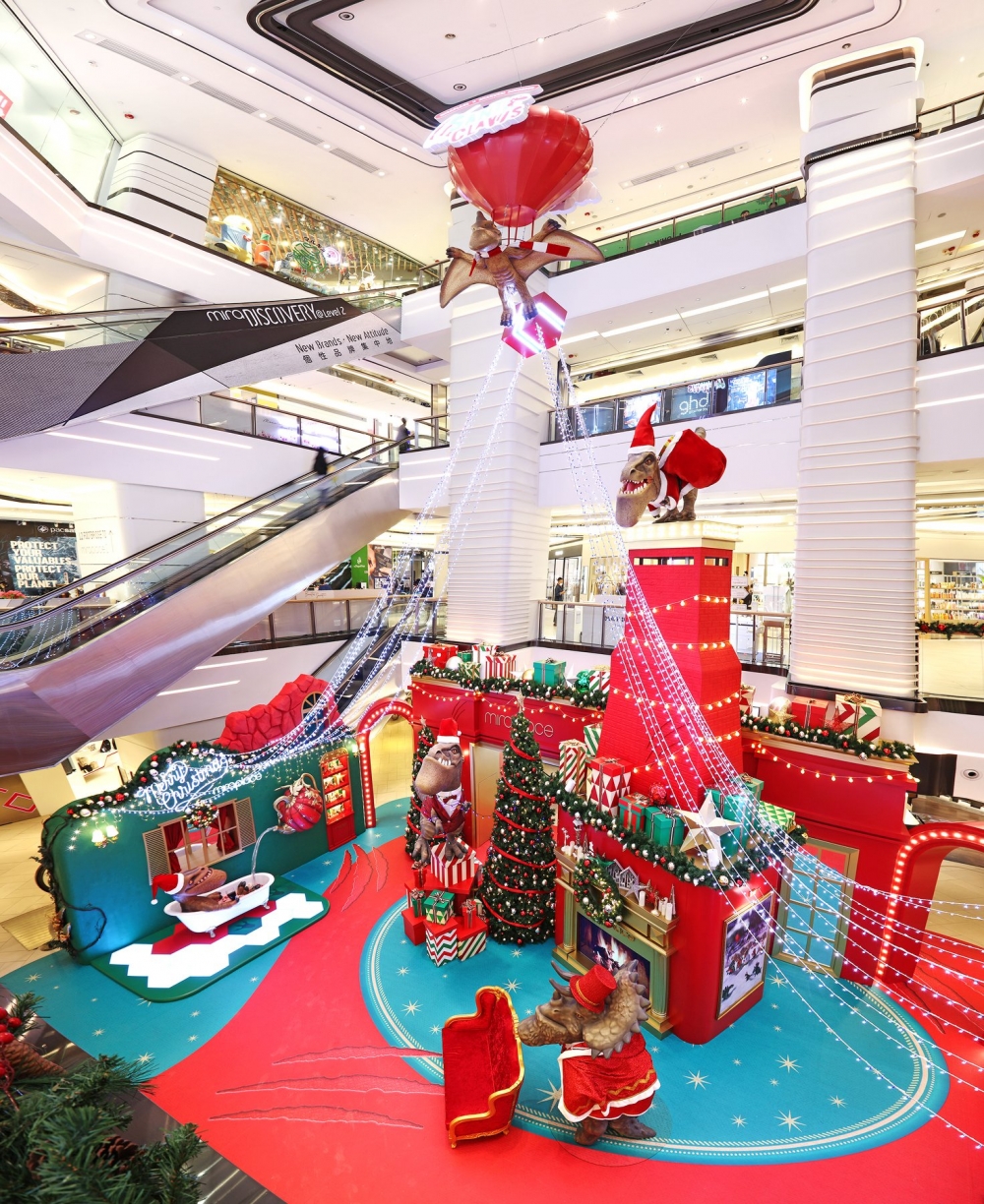 「SANTA CLAWS」恐龍聖誕派對