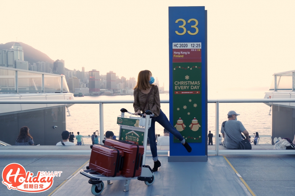 第二站帶大家頂住旅遊癮,海運觀點設有「前往芬蘭的登機閘口」