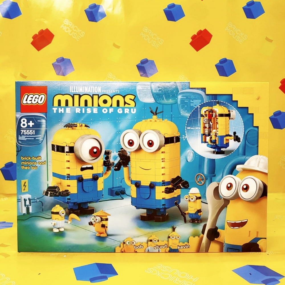 樂高 - 75551 Brick-built Minions And Their Lai