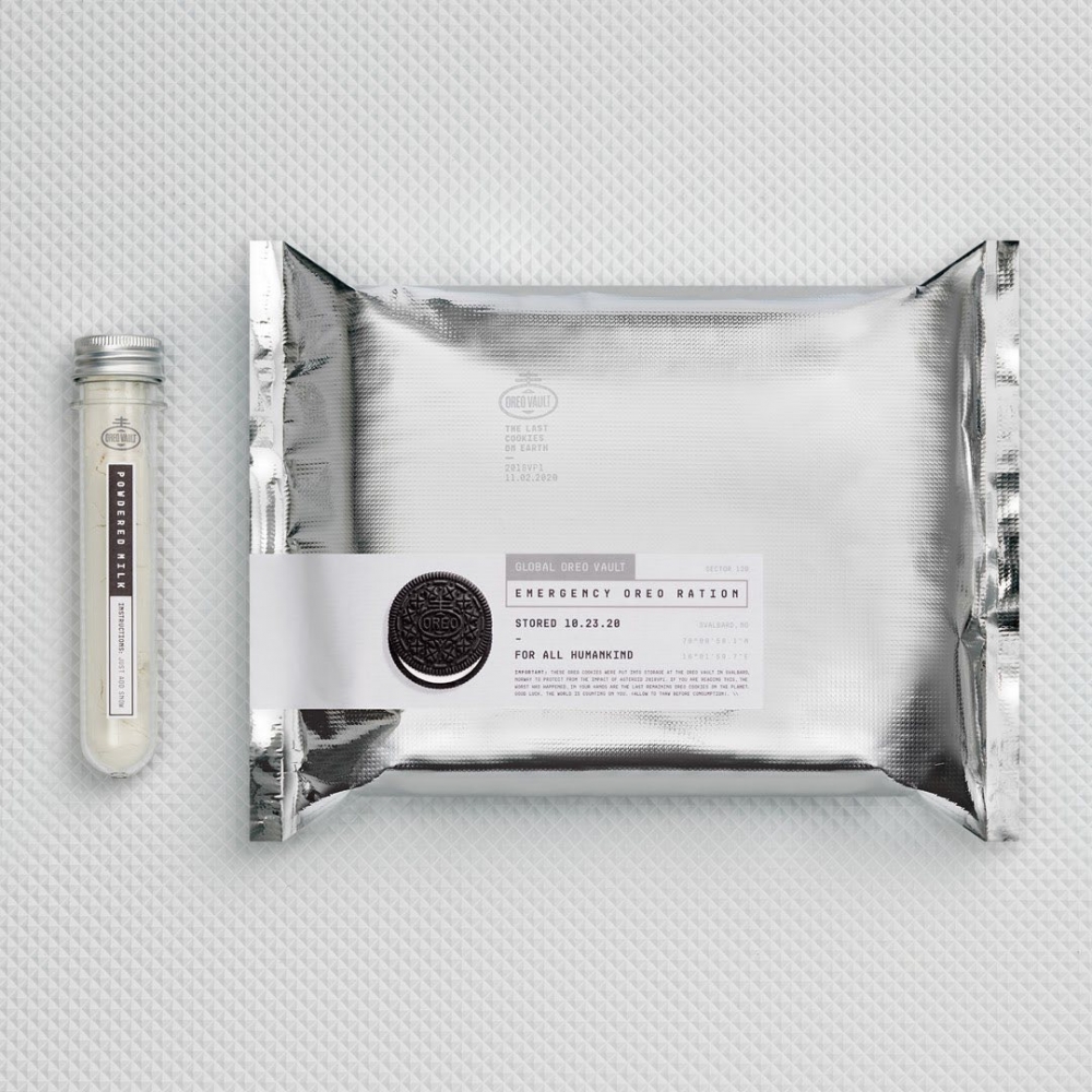 完全隔絕水分與空氣，確保餅乾被永久保存。