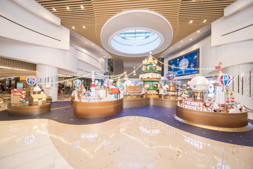  聖誕老人未來空中小鎮