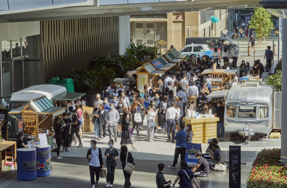 太古糖廠街市集再度回歸，由11月至2月期間，將會聯乘多個本地品牌推出期間限定小食及咖啡。