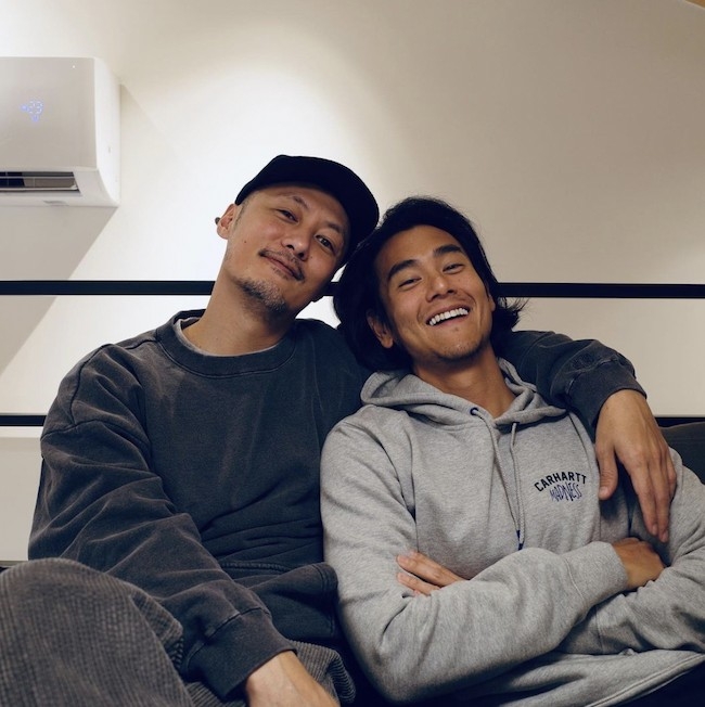 早前余文樂彭于晏又合體，兩人喺台灣相約一齊飲咖啡。