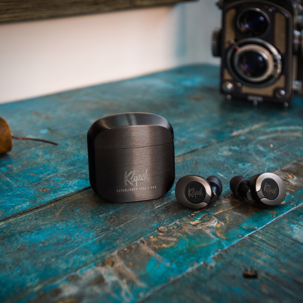 Klipsch T5 II True Wireless 耳機（鐵灰色）