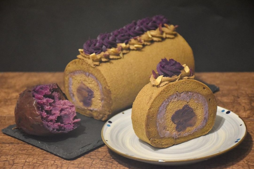 和風紫薯紅茶卷蛋