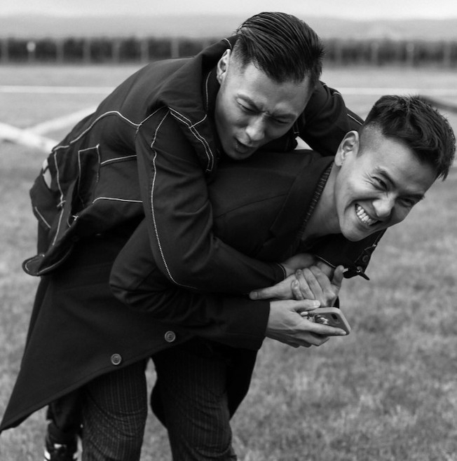 彭于晏生日嘅時候，余文樂喺社交平台發文表示：「你永遠都是我的好男友」！