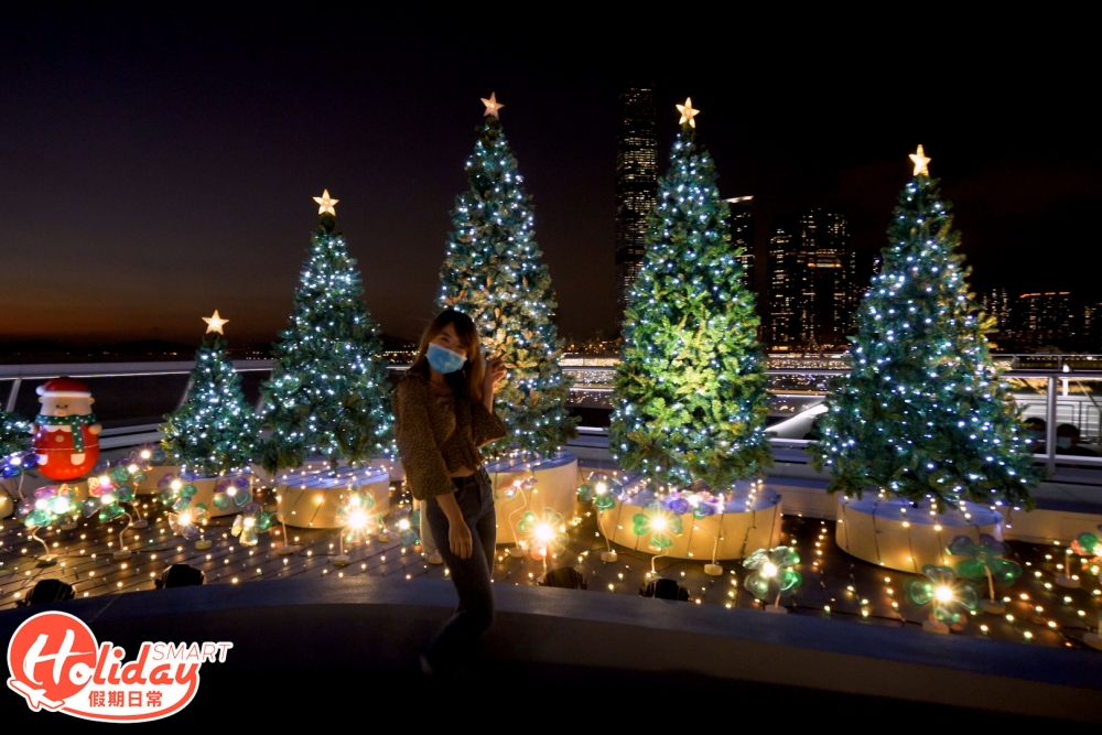 尖沙咀海港城今年部分聖誕燈飾首度移師至海運觀點