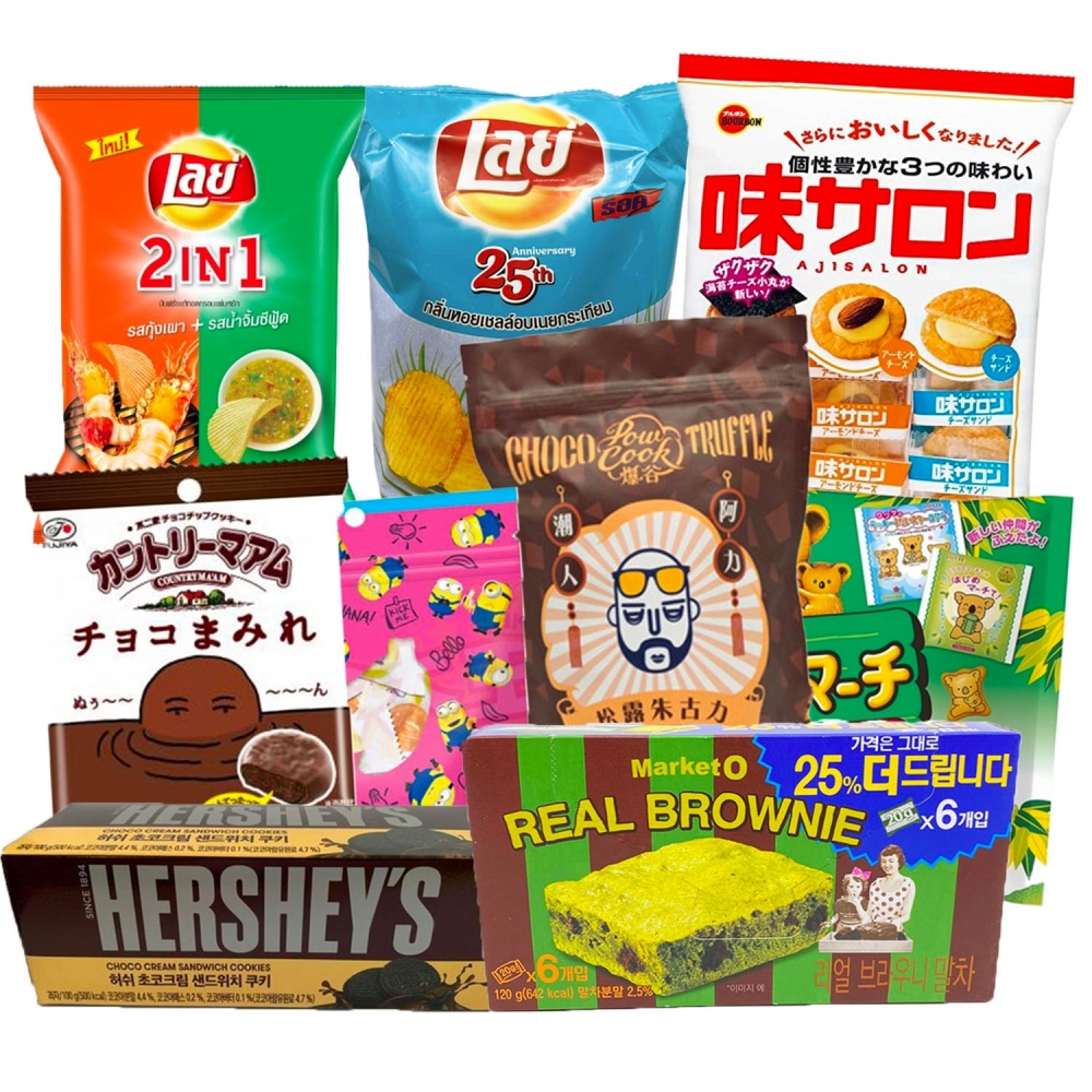 零食大王 - 聖誕派對零食4-6人套餐