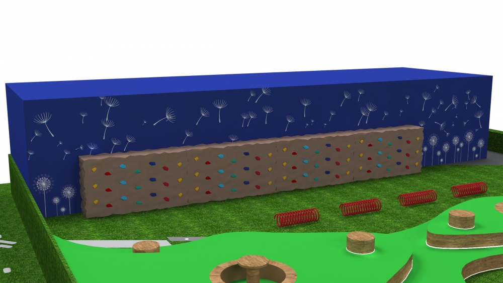 【New Town Plaza Sportzone躍動悠園】-攀石牆