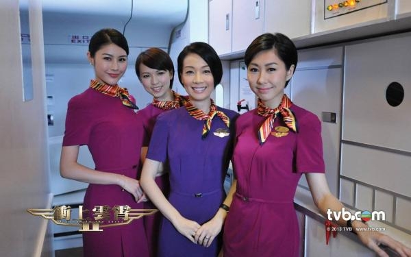 唔少大台藝人都係空姐出身