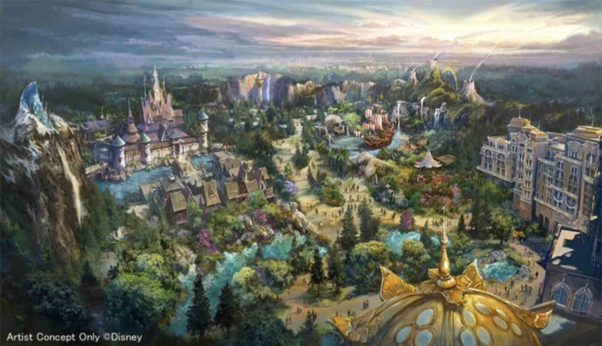 東京迪士尼海洋新園區「Fantasy Springs」將於2023年開幕