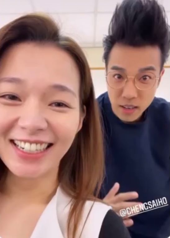 長腳蟹近日喺IG Story公開同「細龍生」鄭世豪嘅片段。