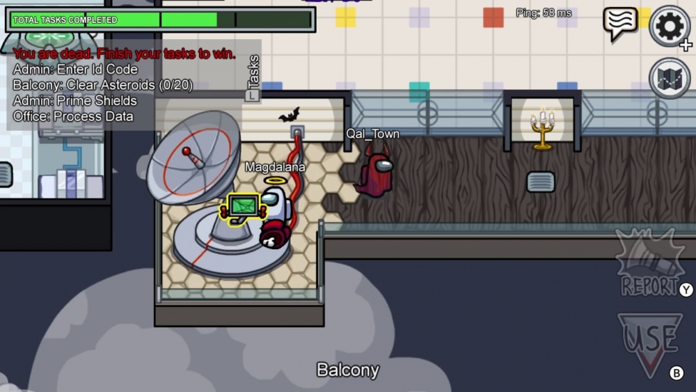 每一局玩家都會分為船員(Crewmate)、入侵者(Impostor)兩大陣營