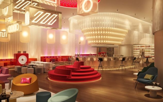 酒店設施非常多元化,有餐廳、泳池、健身室、會議室及 Spa 等。
