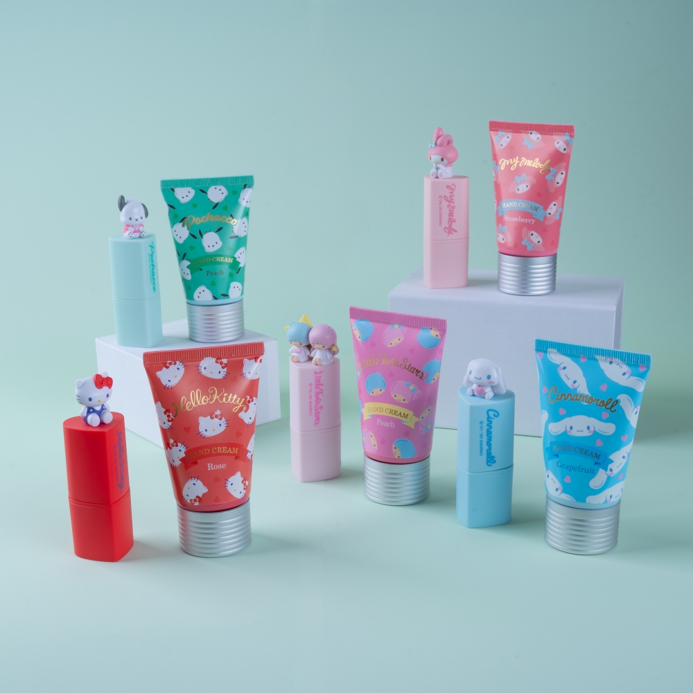 SANRIO潤唇膏及潤手霜套裝