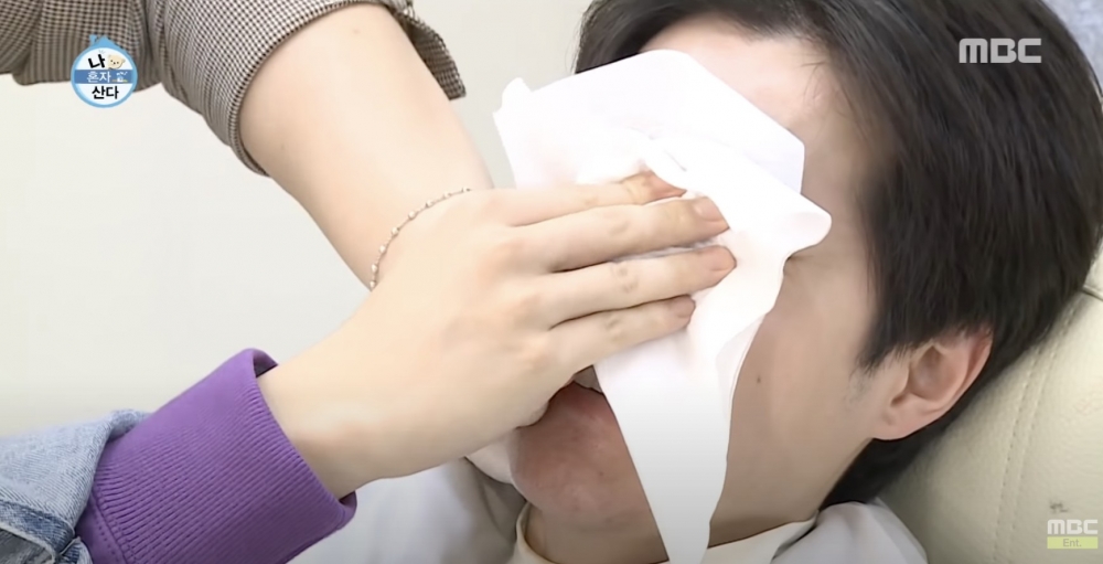 本身就怕痛嘅趙炳圭仲因為實在太痛而忍唔住喊。