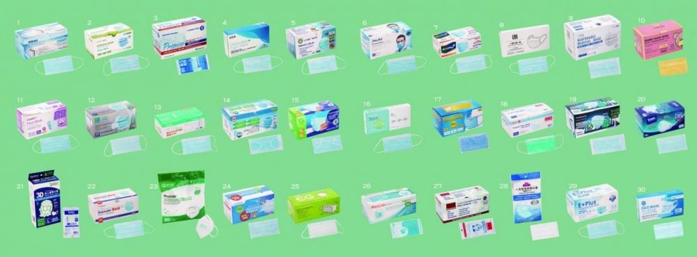 於 PFE （顆粒過濾效率）測試中，大部分樣本嘅顆粒過濾效率高於 95%。